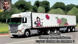 Анекдот. Из жизни дальнобойщиков.