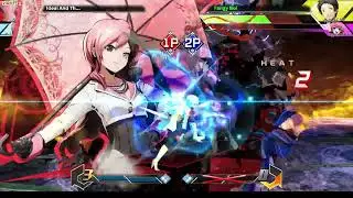 Neo/Yumi vs Heart/Adachi 2 | BBTAG delay based rollback