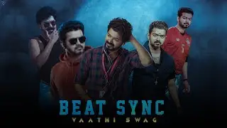 Beat Sync video editing ||Thalapathy Birthday Beat Sync ||Alight Motion || vaathi swag beat sync ⚡🔥