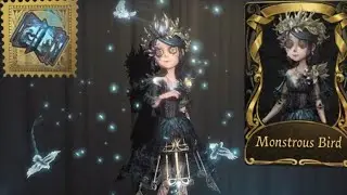 Finally Got This Skin! “Monstrous Bird” + Matching Accessory Gardener Gameplay | Identity V