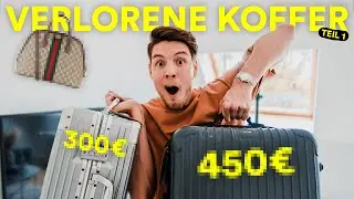 Ich habe VERLORENE KOFFER für 750€ ersteigert | HerrDavid