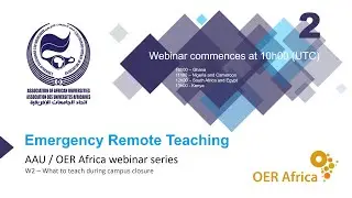 AAU Webinar 2 Recording on Emergency Remote Teaching