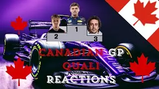 WHAT A QUALIFYING THAT WAS!│2023 Canadian GP qualifying reaction