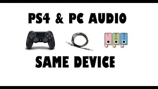 How to Use Discord on PS4? | How to Listen to PS4 and PC audio through the same Headphones?