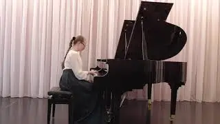 Винокурова Анасатсия   И С Бах Прелюдия и фуга B dur
