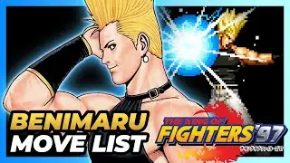 BENIMARU NIKAIDO MOVE LIST - The King of Fighters '97 (KOF97)
