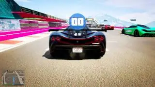 Очень крутые гонки с рампами в gta 5 online