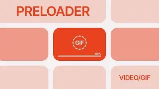 Прелоадер с видео/gif