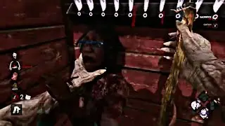 She really hid there for the whole match?