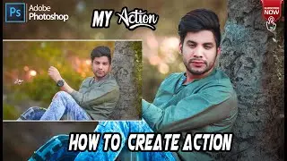 How to Create an Action in Photoshop SAAD BBC STUDIO Photoshop Editing tutorials
