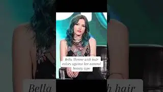 Bella Thorne Color Analysis ❤️ #fourseasonsstudio #coloranalysis #bellathorne