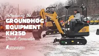 Groundhog KH25D Mini-Excavator Walkthrough