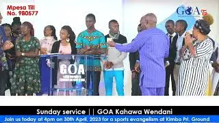 I offer 2k per month support to MKEET for one year || Bishop David Munyiri Thagana