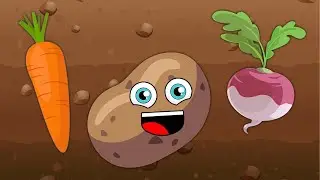Learn ALL About Root Vegetables! | Songs For Kids | Orion
