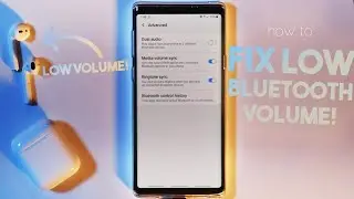 How to fix low Bluetooth volume issues on Android! (Speakers/Headphones/Earphones/Airpods)
