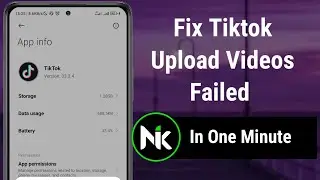 How To Fix Tiktok Upload Video Failed 2024