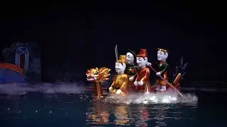 Water Puppet Show in Hanoi, Vietnam