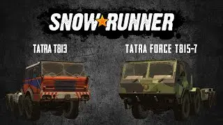 SnowRunner Обзор Tatra T813 и Tatra FORCE T815 7