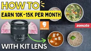 How to make money with photography as a beginner | How to earn in photography | Swiggy | Zomato