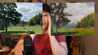 Paint Confessions: Learning to Paint Trees with Famous Artists | Fun Art Reactions & Tips