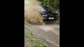 Isuzu trooper 3.1td off roading (honda atv)