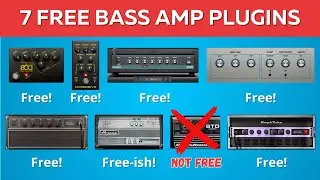 7 FREE Bass Amp Plugins (Plus One Paid Must-Have You Can't Miss!)