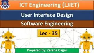 Lec_35_User Interface Design | Software Engineering | ICT Engineering
