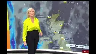 Carol Kirkwood - Busty Weather Fun - 15th