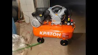 Пневмокомпрессор Кратон AC-440-50-BDV с Aliexpress!