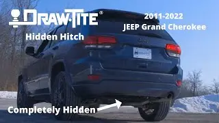 2011 - 2022 Jeep Grand Cherokee HIDDEN HITCH® Installation - Draw-Tite® 76913 - 2in Trailer Hitch