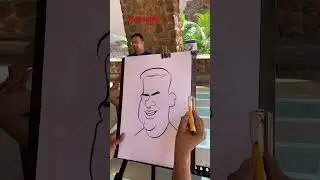 Caricature of ME !! #travel #shortsvideo #shorts #shortvideo #short #caricature #sketch #drawing