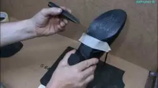 Shoe repair. How to put preventive measures