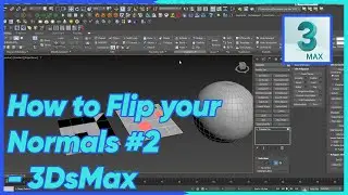 How to Flip your Normals #2 3DsMax