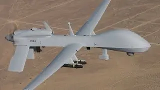 General Atomics MQ-1C Gray Eagle with Hellfire Missile