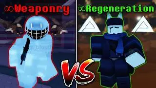 Can a Killer With GUNS Beat INFINITE Regeneration Survivors? (Forsaken Roblox)