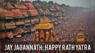 Jai Jagannath, Happy Rath Yatra, AI Generated audio and video by Tuhin #rathyatra #jagannath #hindu