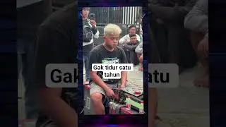 The one who said he didn’t sleep for a whole year just to create the “horeg” sound.