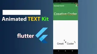 animated text with Flutter
