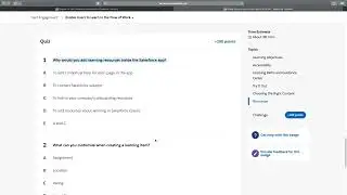 Enable Users to Learn in the Flow of Work Trailhead Challenge | Everyday Living