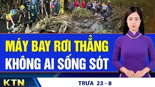 TRƯA 23/8: Hà Nội, Thái Nguyên mưa lớn cuốn trôi ô tô; Người đàn ông bị bắt vì dọa sát hại ông Trump
