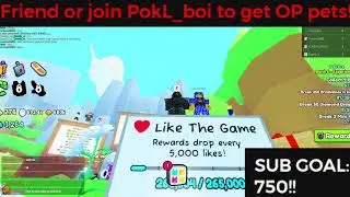 🔴LIVE! 🔴GIVING AWAY OP PETS IN PET SIMULATOR 99!