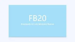 A4Tech Fstyler FB20S Wireless Mouse