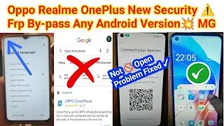 Oppo Android 13 Frp Bypass Phone clone not open not working Problem | Oppo Realme Oneplus Frp Bypass