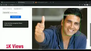 Face recognition using Amazon Rekognition | Python | Flask UI | 