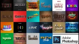 💥 3D Text effect Psd Free | Text effect photoshop psd | Full Editable 3D Text Effect Photoshop PSD 😍