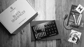 Erica Synths Black Sequencer / new eurorack modul - unboxing fun