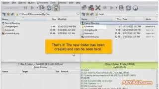 Managing files in FlashFXP