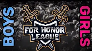CAN 4 FEMALE CONTENT CREATORS BEAT 4 MALE CONTENT CREATORS?! FOR HONOR LEAGUE!