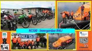 ROC: NC500 Scotland Charity Motorbike Tour: Invergordon RNLI