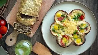 НЕДІЛЬНИЙ СНІДАНОК рулет з фаршем та овочами / СНІДАНОК СІМЕЙКА/український кулінарний канал